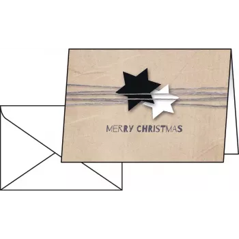 Grußkarte Sigel Weihnachtskarten DS079 25 Stück 148x105 mm