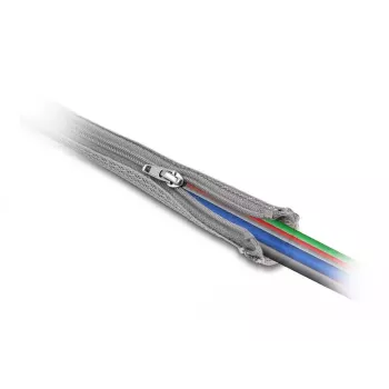 Geflechtschlauch DeLOCK 20824 1m x 20mm Grau
