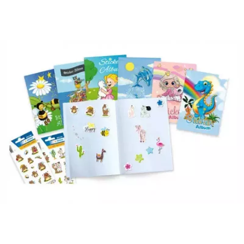 Sticker-Album HERMA Frieda & Friends A5 16 Seiten