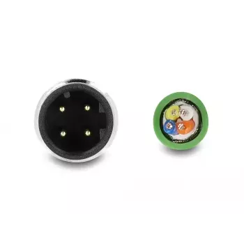 DeLOCK Netzwerkkabel M12 4-Pin D-codiert offene Kabelenden TPU 5 m