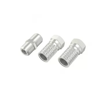Hama 00305119 Koaxial-Steckverbinder F-Typ 3 Stück
