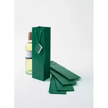Geschenkverpackungstasche Sigel GT502 Grün 100mm x 80mm x 350mm