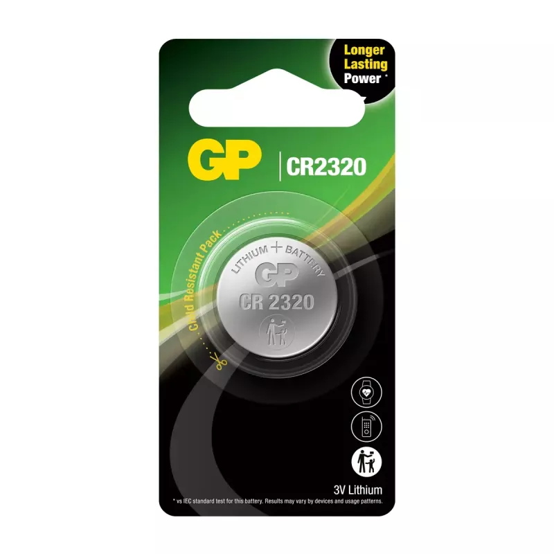 Einwegbatterie GP Batteries 103237 CR2320 Lithium-Mangandioxid