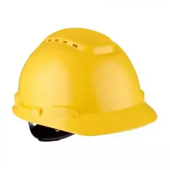 3M H700N-GU Kunststoff Gelb Unisex Sicherheitshelm 350g