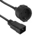 Netzkabel ACT C20 CEE 7/3 schwarz 0,2 m 230 V 16 A