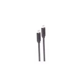 USB-Kabel ShiverPeaks BS13-63005 USB4 Gen 3x2 0,25 m USB C Schwarz