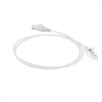 ACT Weiß 5 Meter LSZH U/UTP CAT6 Datacenter Slimline Patchkabel rastnasenschutz mit RJ45-Steckern