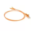 ACT Orange 5 Meter LSZH U/UTP CAT6 Datacenter Slimline Patchkabel rastnasenfrei mit RJ45-Steckern