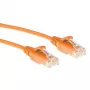 ACT Orange 10 Meter LSZH U/UTP CAT6 Datacenter Slimline Patchkabel, rastnasenfrei mit RJ45-Steckern