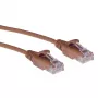 ACT Brown 5 Meter LSZH U/UTP CAT6 Datacenter Slimline Patchkabel mit RJ45 Steckern
