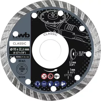 Kreissägeblatt KWB 797870 23 cm für Marmor Fliese