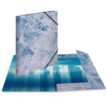 Herma 19773 herkömmliche Aktenmappe Karton Blau A4