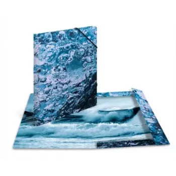 Umschlagmappe HERMA 19791 Karton Blau A3