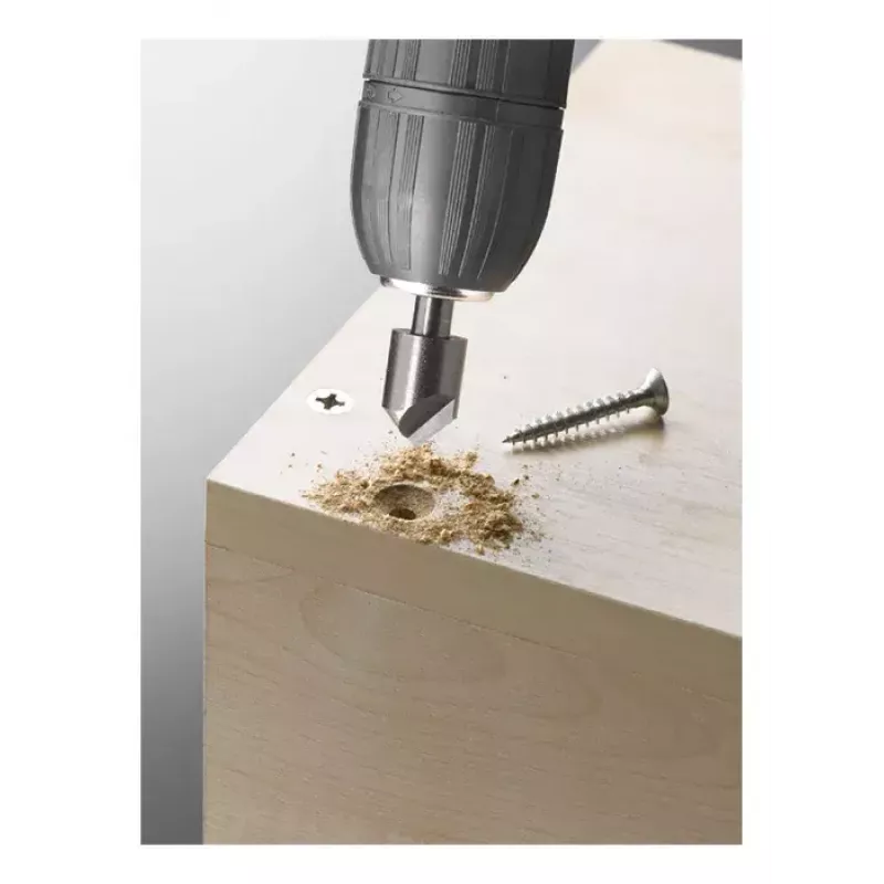 Senkbohrer KWB 511100 3 Stück für Metall Holz