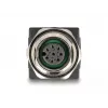 DeLOCK M12 Adapter A-kodiert 8-polige Buchse auf RJ45-Buchse gerade