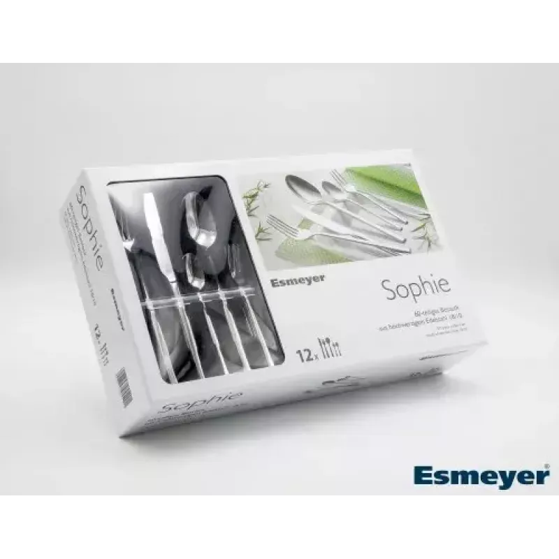 Besteckkoffer-Set Esmeyer SOPHIE 60-tlg. Edelstahl