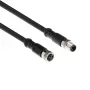 ACT Industrial 5,00 Meter Sensorkabel M8A 3-polig Stecker auf M8A 3-polig Buchse, Ultraflex Xtreme TPE-Kabel, geschirmt