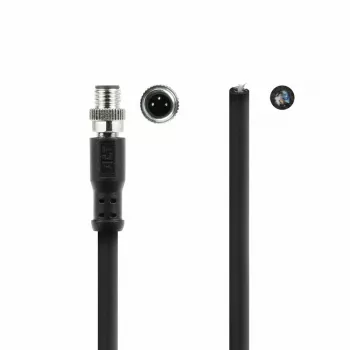ACT Industrial 1,50 Meter Sensorkabel M8A 3-polig Stecker auf offenes Ende, Ultraflex Xtreme TPE-Kabel, geschirmt