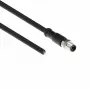ACT Industrial 5,00 Meter Sensorkabel M8A 3-polig Stecker auf offenes Ende, Ultraflex Xtreme TPE-Kabel, geschirmt
