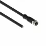 ACT Industrial 5,00 Meter Sensorleitung M8A 3-polig Buchse auf offenes Ende, Ultraflex Xtreme TPE Leitung, geschirmt