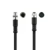 ACT Industrial 1,50 Meter Sensorkabel M8A 4-polig Stecker auf M8A 4-polig Buchse, Ultraflex Xtreme TPE-Kabel, geschirmt