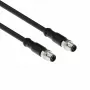 ACT Industrial 3.00 Meter Sensorkabel M8A 4-polig Stecker auf M8A 4-polig Stecker, Ultraflex Xtreme TPE-Kabel, geschirmt