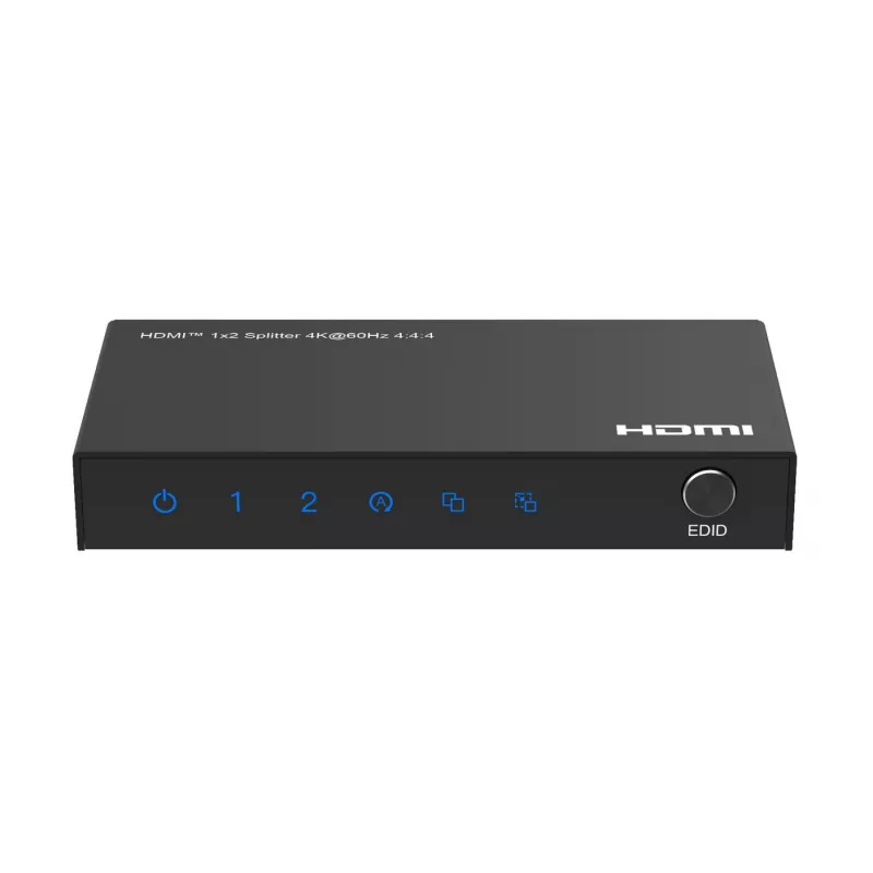 HDMI Splitter Microconnect MC-HDMISPLITTER0102-4K 4K-Auflösung Schwarz