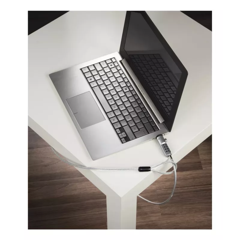 Hama USB-Kabelschloss Silber, Transparent 1,8 m