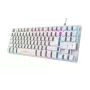Trust GXT 833W Thado Tastatur Gaming USB QWERTZ Deutsch Weiß