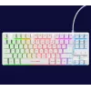 Trust GXT 833W Thado Tastatur Gaming USB QWERTZ Deutsch Weiß