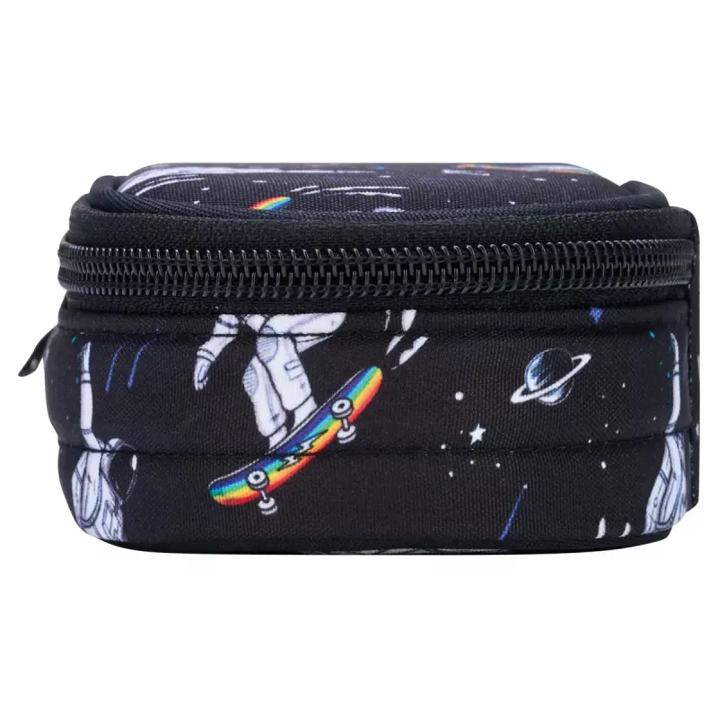 Herlitz Space Skater Softes Federmäppchen Polyester Dunkelblau Weiß