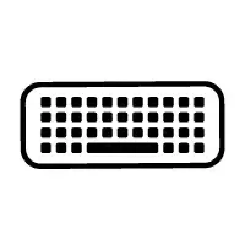 Kabellose Full-Size-Membrantastatur HP 220 – Schwarz, RF 2,4 GHz, USB-A-Empfänger, QWERTY, Ziffernblock, AAA-Batterie