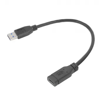 USB-Adapter ACT AC7460 USB-A-Stecker auf 24-polige USB-C-Buchse, 20 cm, 5 Gbit/s