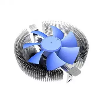 Kühlungsset PCCOOLER E90 Top-Blow CPU-Kühler 8 cm 1000-2000 U/min hydraulisches Lager Blau