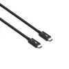 Lindy 1m Thunderbolt 5 Kabel, 80Gbit/s, Passiv, Stecker, Stecker, 1 m, 80 Gbit/s, Schwarz, Nickel