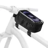 Hama 00121353 Fahrradtasche/-korb Rahmen 1,7 l Polyester Schwarz