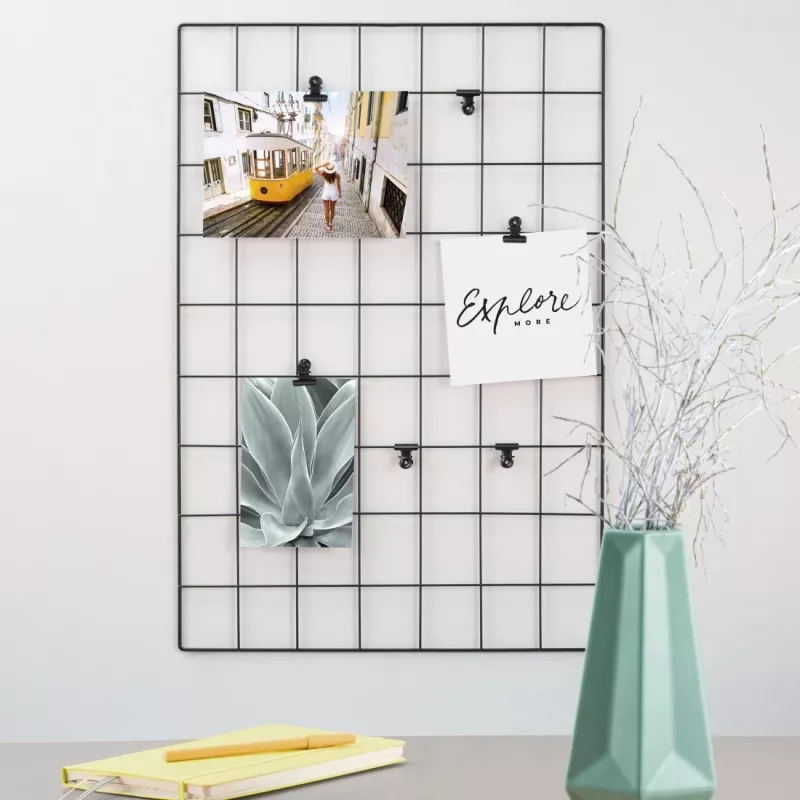 Memo-Tafel Hama 00069804 Schwarz Metall 380x560 mm