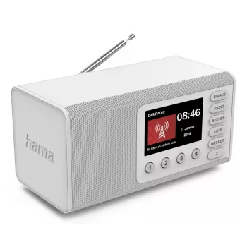 Persönliches Radio Hama DR1001 DAB DAB+ FM Digital-Tuner 5 W