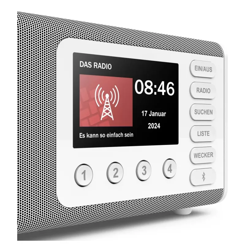 Persönliches Radio Hama DR1001 DAB DAB+ FM Digital-Tuner 5 W