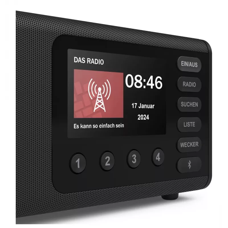 Personal Radio Hama DR1001 Digital DAB DAB+ FM 5W TFT Display