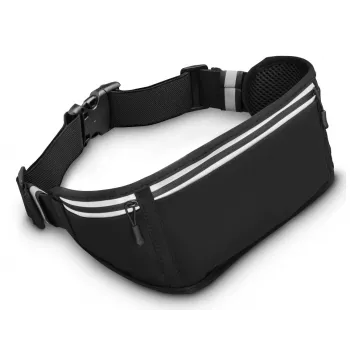 Hama 00019859 Bauchtasche Lycra Schwarz