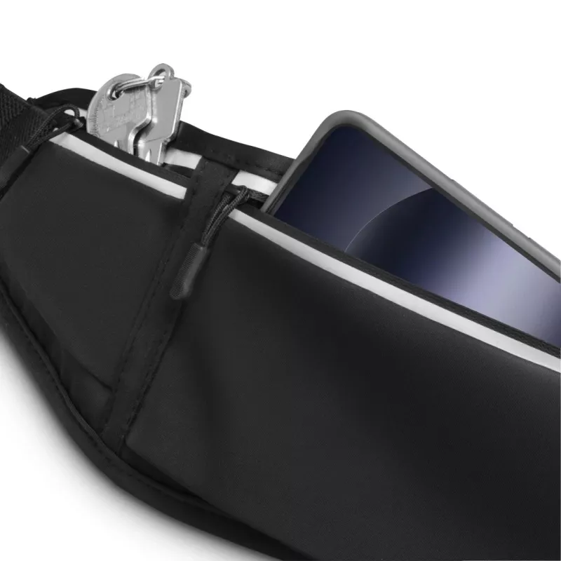 Hama 00019859 Bauchtasche Lycra Schwarz