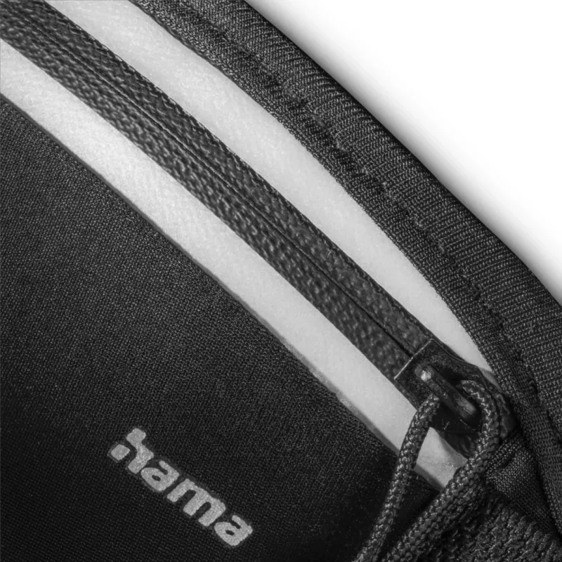 Hama 00019859 Bauchtasche Lycra Schwarz