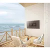 Manhattan Outdoor Wandhalterung für TV & Monitore (neigbar, Diebstahlschutz), Für Bildschirme von 37 Zoll bis 65 Zoll, VESA-Kompatibilität: alle zwischen 200x200 mm und 600x400 mm – überprüfen Sie die Abmessungen der vier Befestigungslöcher auf der Rückseite des Bildschirms, um sicherzustellen, dass er passt, Max. 80 kg, Abschließbar, Halterung