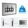 Manhattan Outdoor Wandhalterung für TV & Monitore (neigbar, Diebstahlschutz), Für Bildschirme von 37 Zoll bis 65 Zoll, VESA-Kompatibilität: alle zwischen 200x200 mm und 600x400 mm – überprüfen Sie die Abmessungen der vier Befestigungslöcher auf der Rückseite des Bildschirms, um sicherzustellen, dass er passt, Max. 80 kg, Abschließbar, Halterung