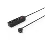 Hama 00223013 Stromverlängerung 1,4 m 3 AC-Ausgänge Innenbereich Schwarz