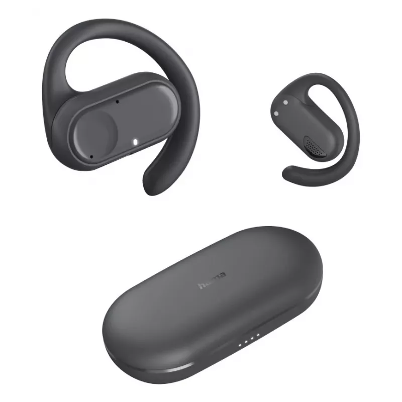 Hama Spirit Open Headset True Wireless Stereo (TWS) In-Ear Anrufe/Musik Bluetooth Schwarz