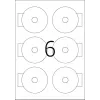 Selbstklebeetiketten HERMA CD Mini A4 Ø 78 mm