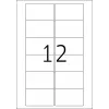 Selbstklebendes Druckeretikett HERMA Videoetiketten A4 78,7x46,6 mm