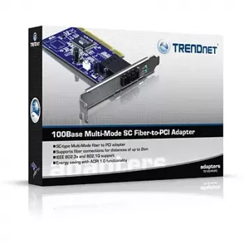 Fiber-PCI-Karte Trendnet TE100-PCIFC 100Base Multi-Mode SC